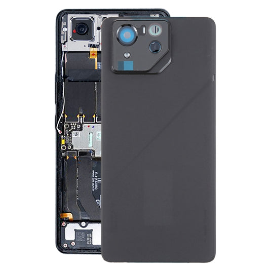 For Asus ROG Phone 8 Pro AI2401 AI2401_A Global Original Glass Battery Back Cover with Camera Frame, For Asus ROG Phone 8 Pro Global (Original,with Camera Frame)