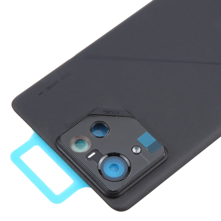 For Asus ROG Phone 8 Pro AI2401 AI2401_A Global Original Glass Battery Back Cover with Camera Frame, For Asus ROG Phone 8 Pro Global (Original,with Camera Frame)