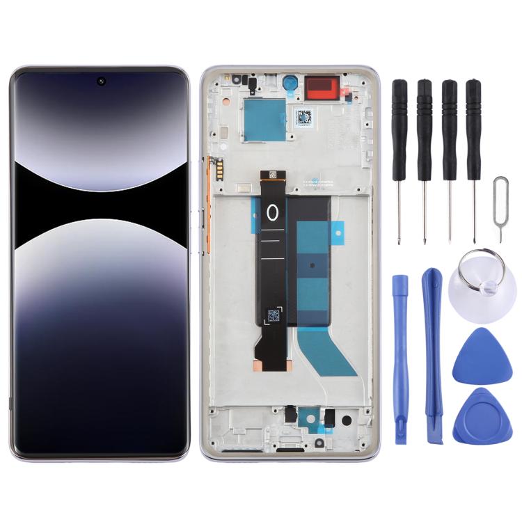 For Xiaomi Redmi Note 14 Pro Original LCD Screen Digitizer Full Assembly with Frame, For Xiaomi Redmi Note 14 Pro 5G