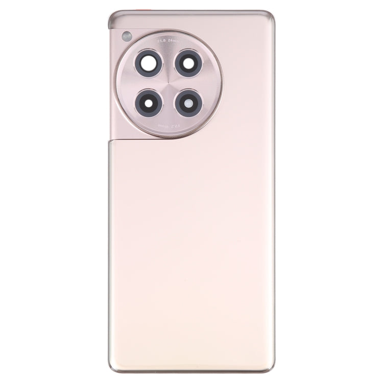 For OnePlus 12R Battery Back Cover with Camera Lens Cover, For OnePlus 12R(with Camera Lens Cover)