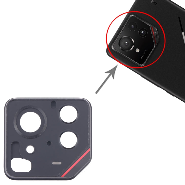 For Asus ROG Phone 9 Pro 5G Back Camera Lens Frame, For Asus ROG Phone 9 Pro 5G