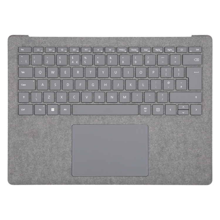 For Microsoft Surface Laptop 3 / 4 / 5 13.5 inch UK Keyboard with C Shell / Touch Board, For Microsoft Surface Laptop 3 / 4 / 5 13.5 inch(UK,Grey)