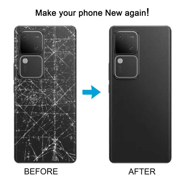 Cache arrière de batterie d'origine pour Vivo V30 5G avec cache d'objectif d'appareil photo, pour Vivo V30 5G (Original)