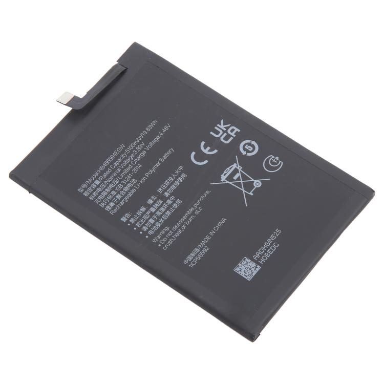 For Honor X5 Plus WOD-LX1 / Play 40 WDY-AN00 HB466594EGW 5100mAh Li-Polymer Battery Replacement, For Honor X5 Plus