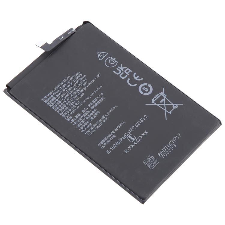 For Honor 90 Smart HB4966A2EGW 5900mAhLi-Polymer Battery Replacement, For Honor 90 Smart