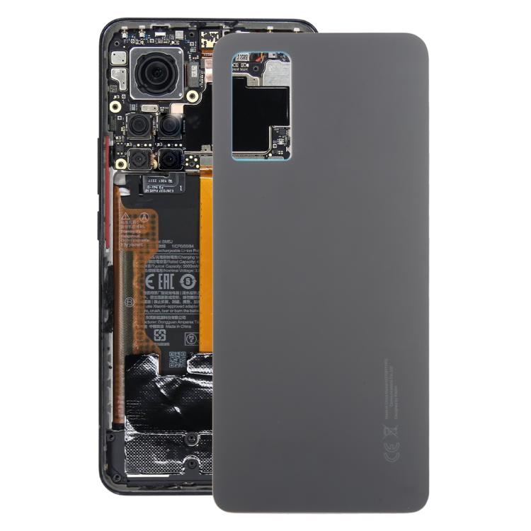 Cache arrière de batterie OEM pour Xiaomi Redmi Note 12 Pro 4G, bleu foncé, bleu clair