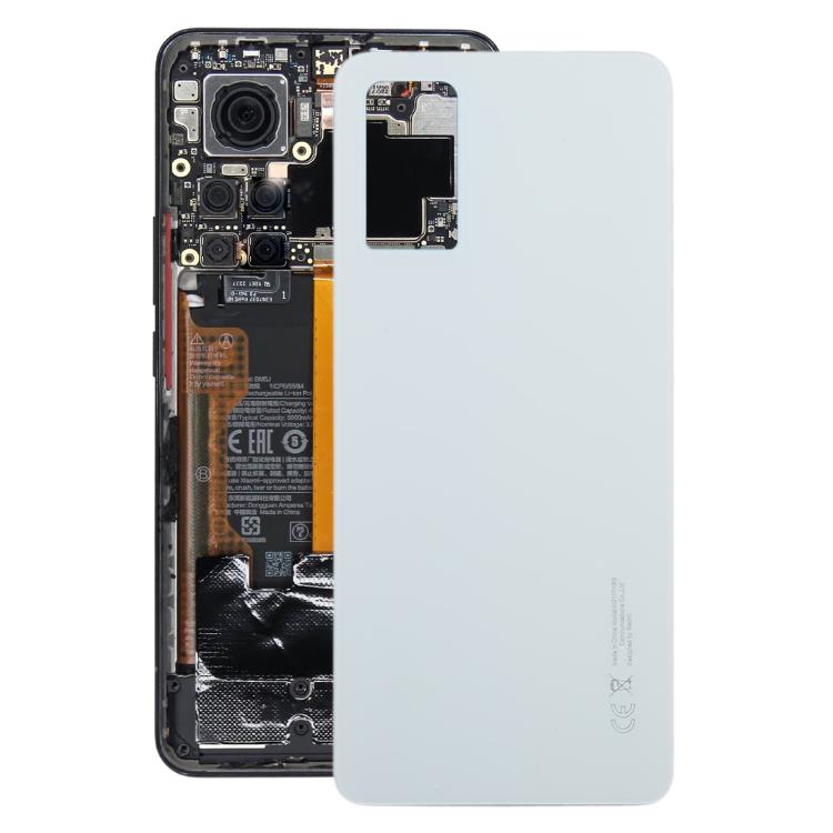 Cache arrière de batterie OEM pour Xiaomi Redmi Note 12 Pro 4G, bleu foncé, bleu clair