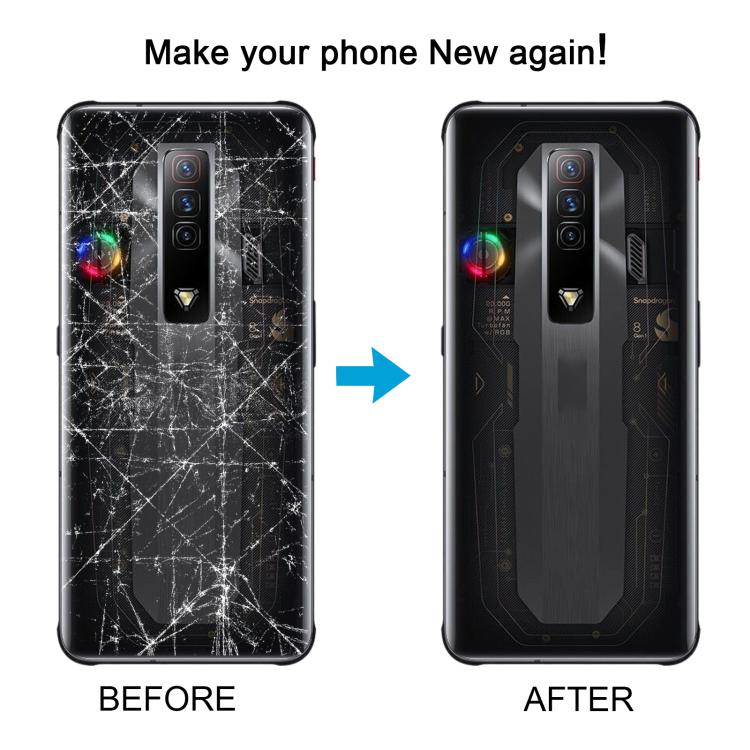 For ZTE nubia Red Magic 7S Glass Battery Back Cover, For ZTE nubia Red Magic 7S