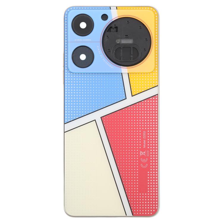 For ZTE nubia Music Z2353 Glass Battery Back Cover with Middle Frame / Camera Lens Cover