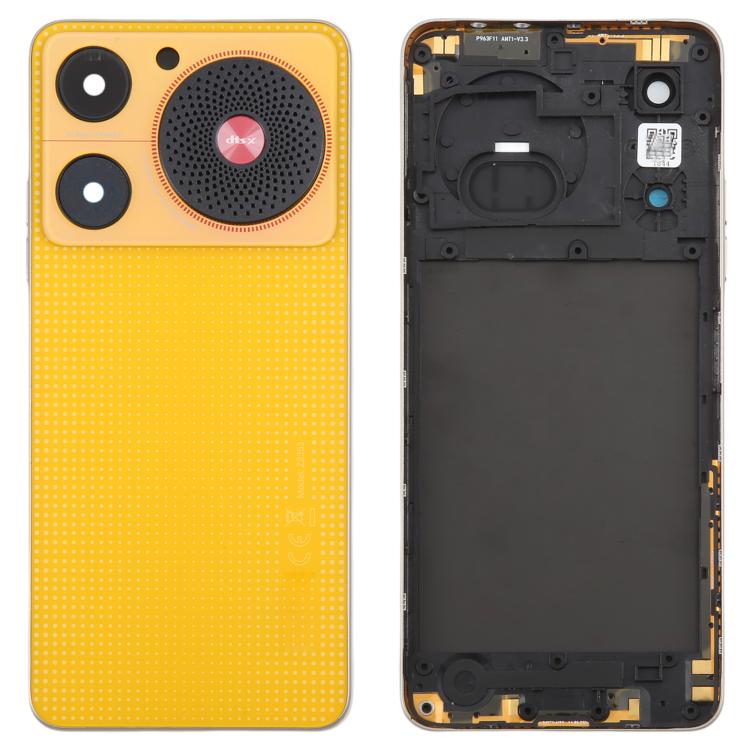 For ZTE nubia Music Z2353 Glass Battery Back Cover with Middle Frame / Camera Lens Cover