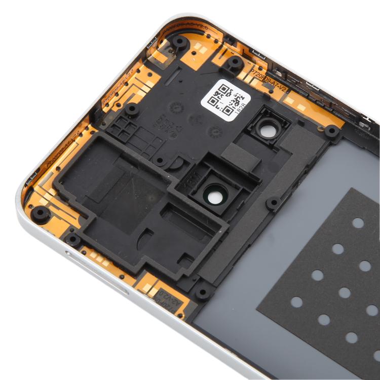 For ZTE Blade A75 5G Z2357N / Blade V60 Smart Glass Battery Back Cover with Middle Frame / Camera Lens Cover, For ZTE Blade A75 5G(with Middle Frame)