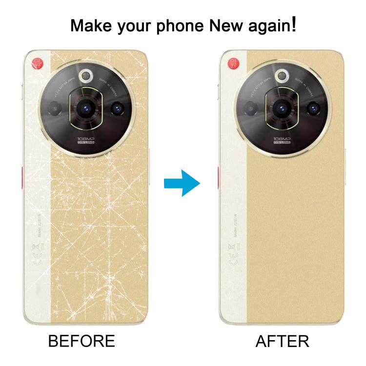 For ZTE nubia Focus Pro Z2351N Leather Battery Back Cover with Middle Frame / Camera Lens Cover, For ZTE nubia Focus Pro(Leather with Middle Frame)