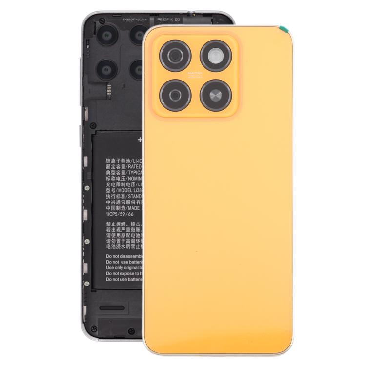 For ZTE Blade A55 Z2450 Battery Back Cover with Middle Frame / Camera Lens Cover