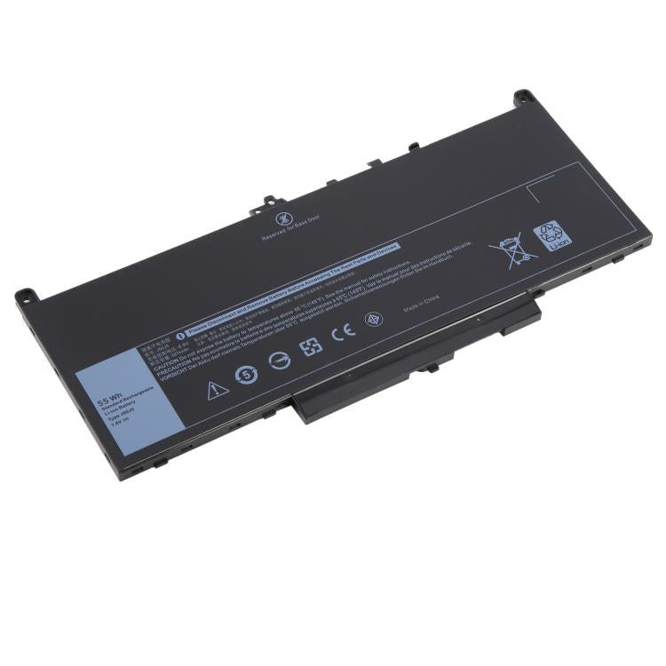 7.6V 55Wh J60J5 Li-Polymer Battery For Dell Latitude E7270 E7470 R1V85 MC34Y 242WD, 7.6V 55Wh J60J5