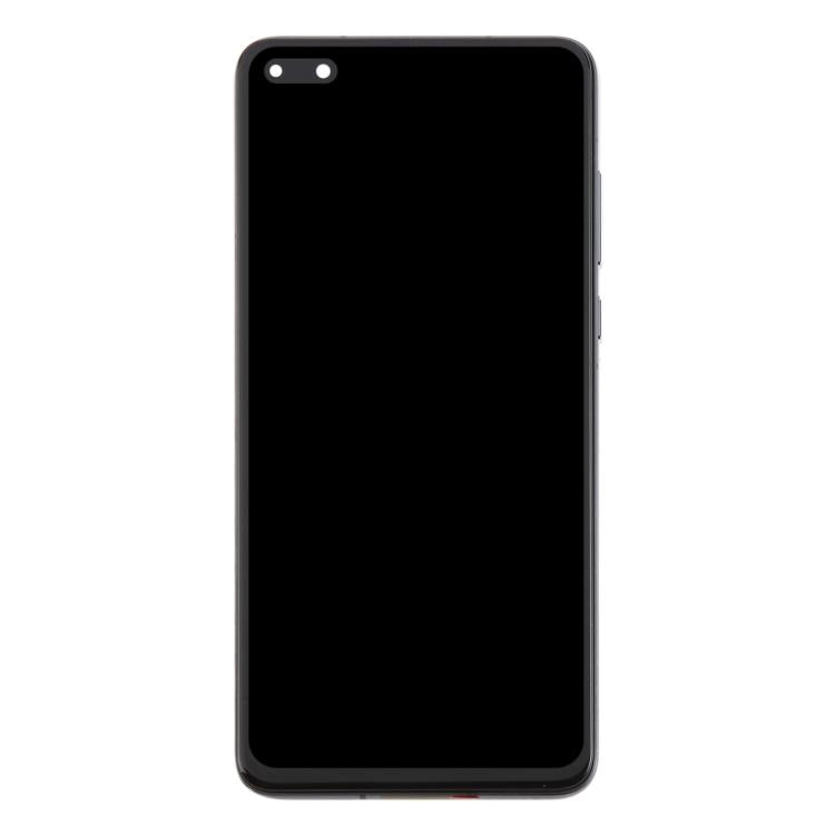 For Huawei P40 TFT LCD Screen Digitizer Full Assembly with Frame, Not Supporting Fingerprint Identification