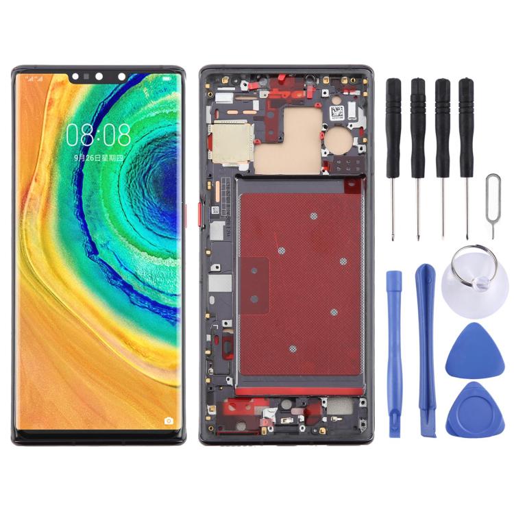 Pantalla LCD TFT para Huawei Mate 30 Pro, ensamblaje completo con marco, sin identificación de huellas dactilares. Para Huawei Mate 30 Pro (TFT).
