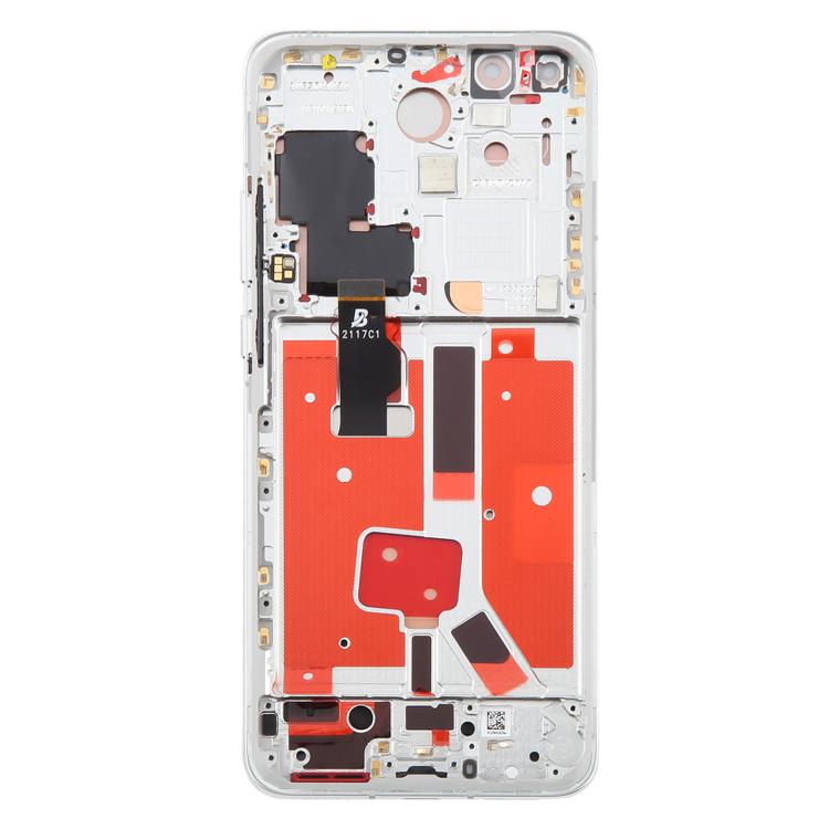 For Huawei P40 Pro TFT LCD Screen Digitizer Full Assembly with Frame, Not Supporting Fingerprint Identification