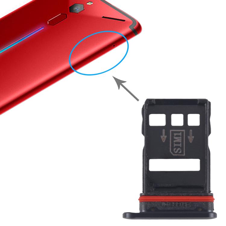 For ZTE nubia RedMagic 5G NX659J SIM Card Tray + SIM Card Tray, For ZTE nubia RedMagic 5G