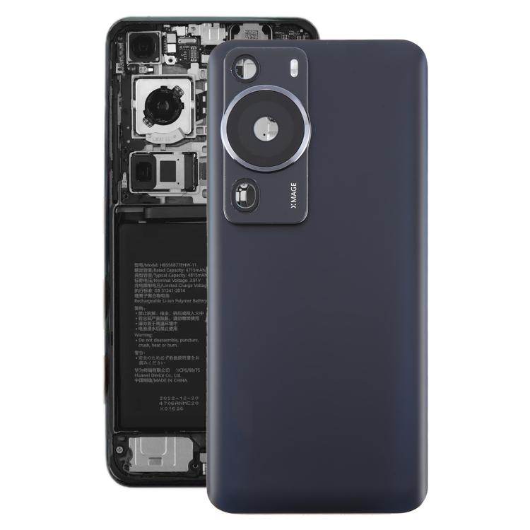 Cache arrière de batterie pour Huawei P60 Pro avec objectif d'appareil photo, pour Huawei P60 Pro (avec objectif d'appareil photo)