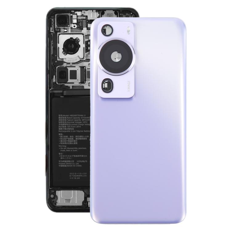 For Huawei P60 Pro Battery Back Cover with Camera Lens Cover
