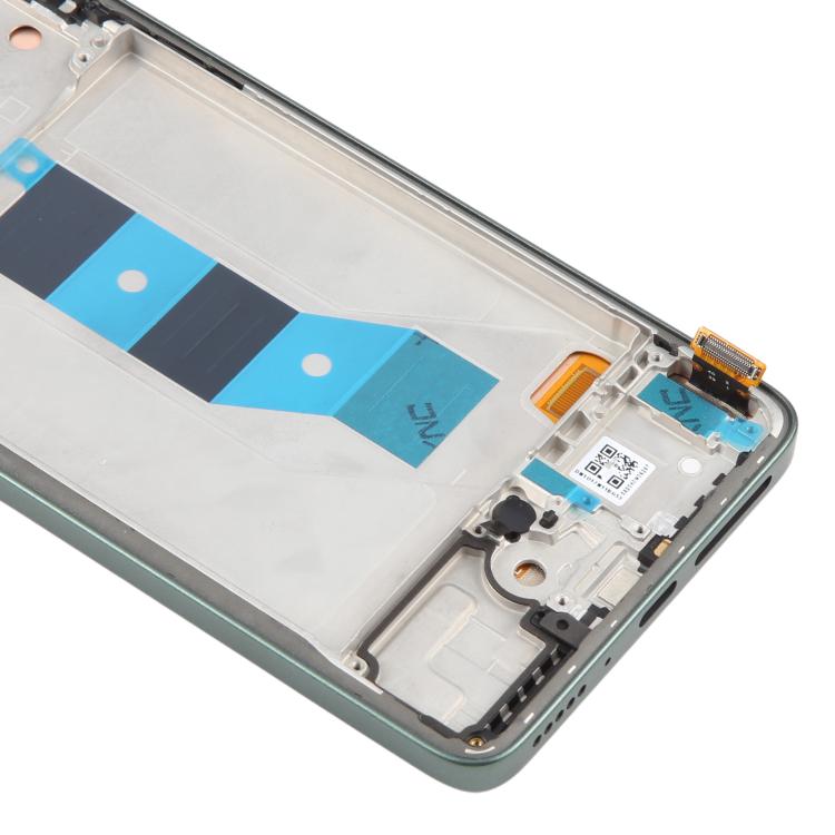Écran LCD AMOLED d'origine avec châssis pour Xiaomi Redmi Note 14 5G (Inde)