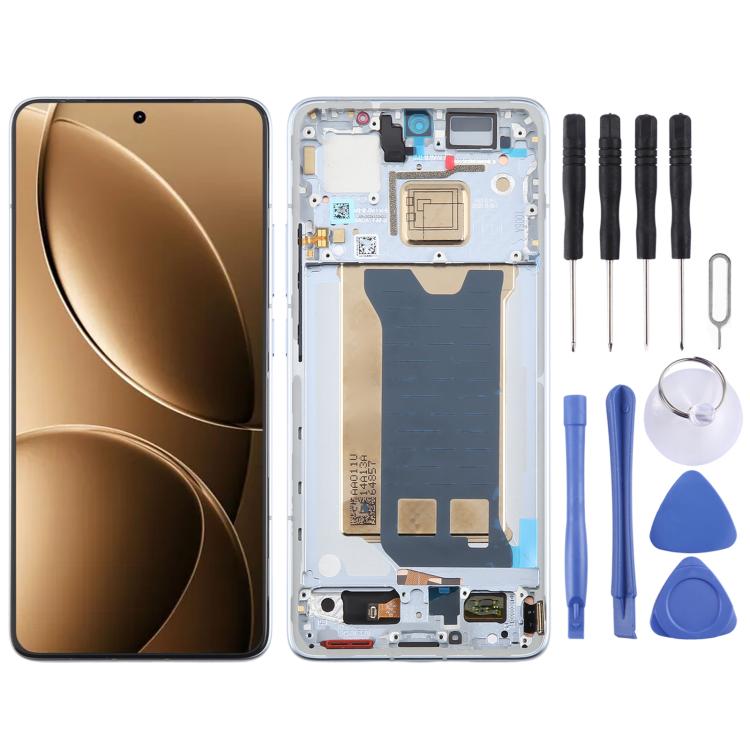 For Xiaomi Redmi K80 AMOLED Original LCD Screen Digitizer Full Assembly with Frame