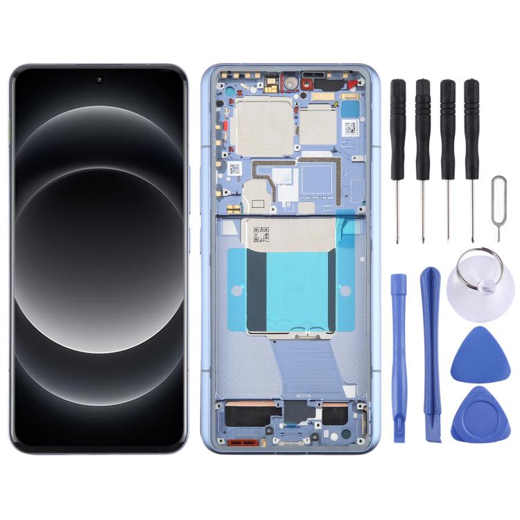 Pantalla LCD original AMOLED para Xiaomi 14 Ultra, ensamblaje completo con digitalizador y marco (original)