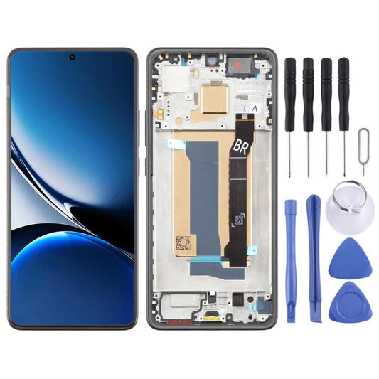 For Xiaomi Redmi Turbo 4 AMOLED Original LCD Screen Digitizer Full Assembly with Frame