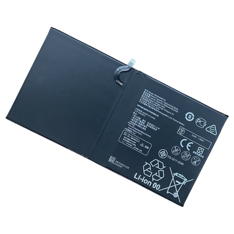 7500mAh Battery Replacement For Huawei MediaPad M5 Lite 10 BAH2-W19 / M5 Pro 10.8 CMR-W19 CMR-AL09 CMR-AL19 BAH2-L09 HB299418ECW, For Huawei MediaPad M5 Lite 10