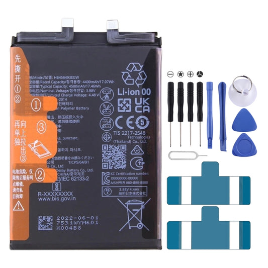 4500mAh Battery Replacement For Huawei Nova10 SE BNE-AL00 HB456493EGW, For Huawei Nova 10 SE