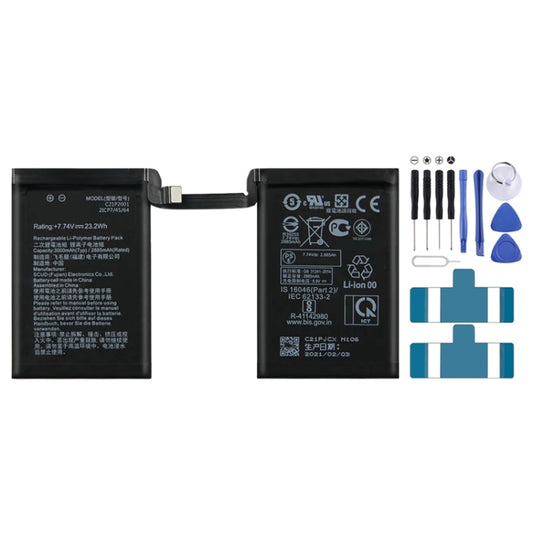 6000mAh Battery Replacement For ASUS ROG Phone 5 / 5s Pro ZS673KS I005DA I005DB C21P2001, For ASUS ROG Phone 5 / 5s Pro