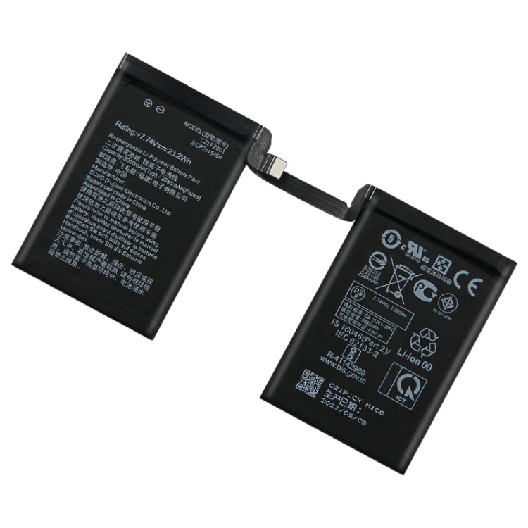 6000mAh Battery Replacement For ASUS ROG Phone 5 / 5s Pro ZS673KS I005DA I005DB C21P2001, For ASUS ROG Phone 5 / 5s Pro