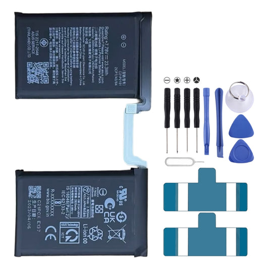 6000mAh Battery Replacement For ASUS ROG Phone 6 / 6 Pro AI2201_C AI2201_D C21P2101, For ASUS ROG Phone 6 / 6 Pro