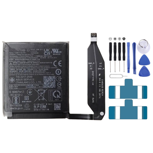 4300mAh Battery Replacement For ASUS Zenfone 9 ZS696KS C11P2102, For ASUS Zenfone 9
