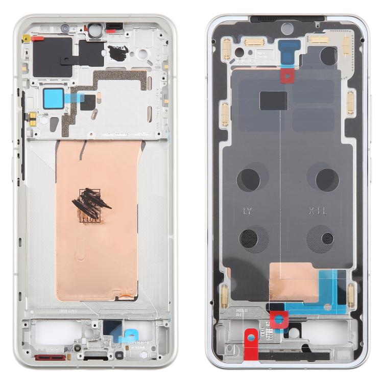 For Xiaomi 15 Original Middle Frame Bezel Plate, For Xiaomi 15(Original), For Xiaomi 15(Original,Frosted silver)