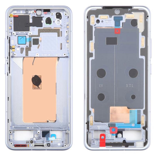 For Xiaomi 15 Original Middle Frame Bezel Plate, For Xiaomi 15(Original), For Xiaomi 15(Original,Frosted silver)