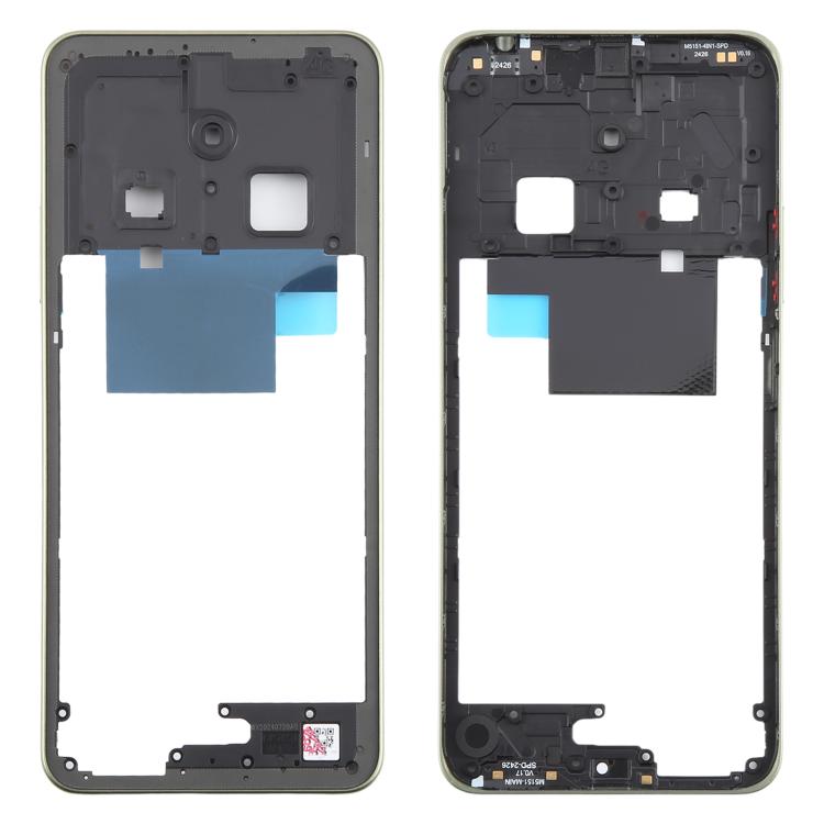 For Xiaomi Redmi 14C 5G Original Middle Frame Bezel Plate, For Xiaomi Redmi 14C 5G(Original), For Xiaomi Redmi 14C 5G(Original,Light Green)