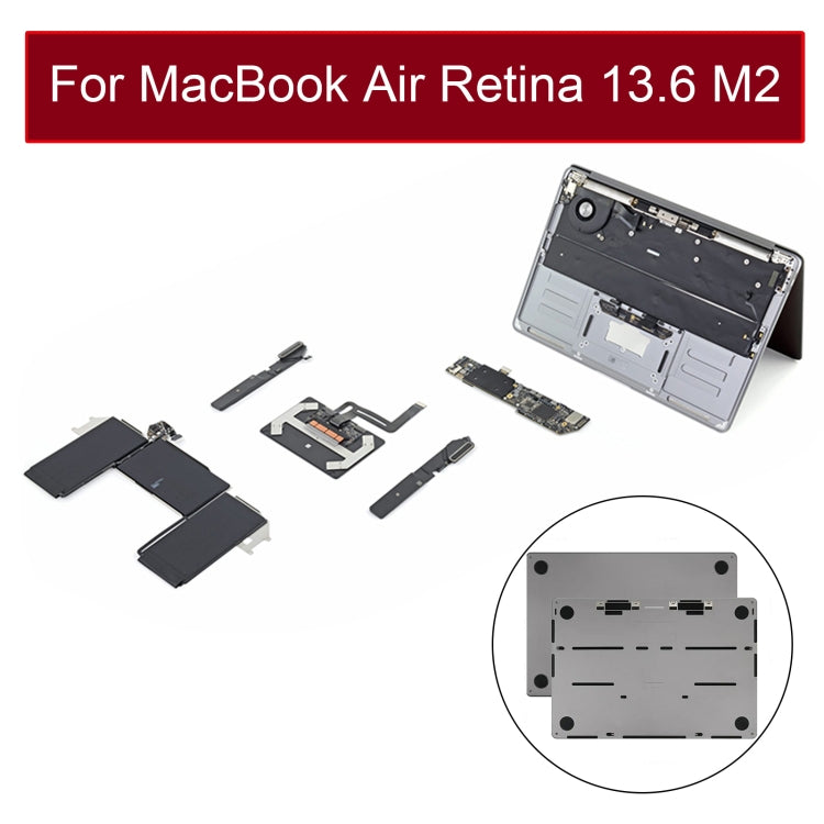 Bottom Cover Case for MacBook Air Retina 13.6 M2 A2681 2022 EMC4074, For MacBook Air M2 13 2022 A2681