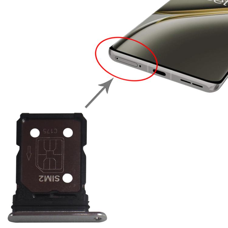 For OnePlus Ace 3 Pro PJX110 PGP110 SIM + SIM Card Tray, For OnePlus Ace 3 Pro