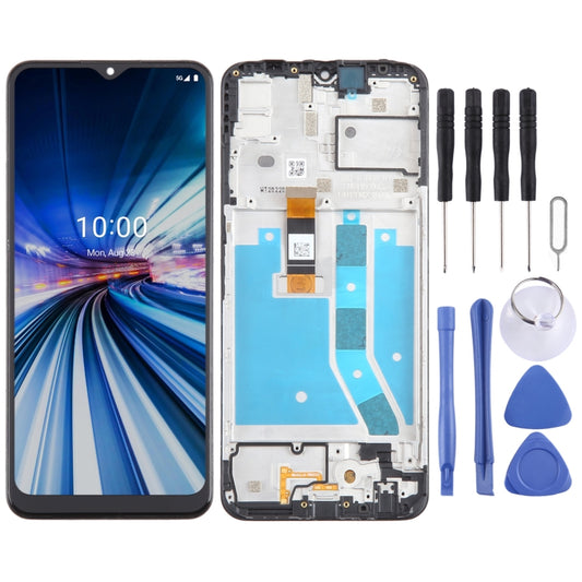 For Boost Mobile Celero 5G LCD Screen Digitizer Full Assembly with Frame, For Boost Mobile Celero 5G(with Frame)