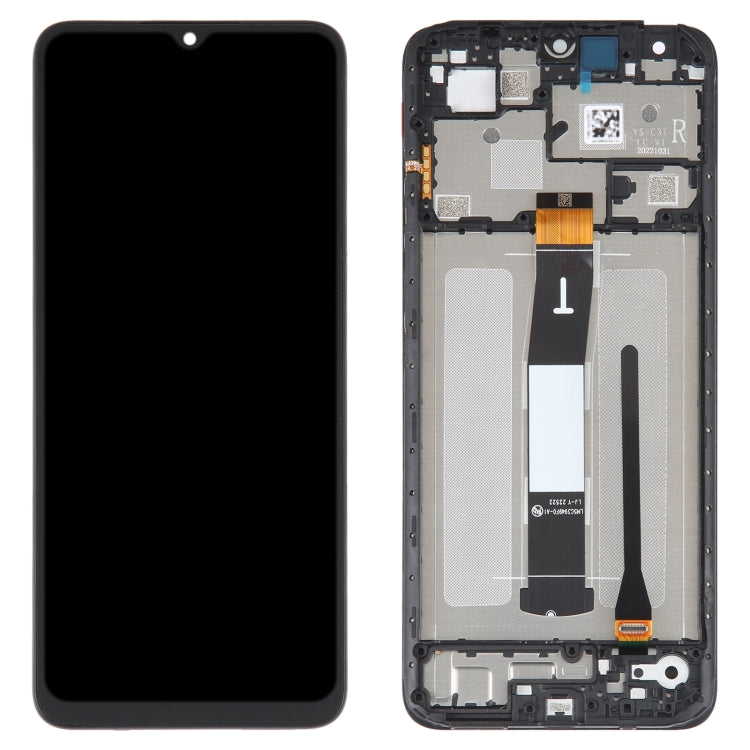 For Xiaomi Poco C55 OEM LCD Screen Digitizer Full Assembly with Frame, For Xiaomi Poco C55