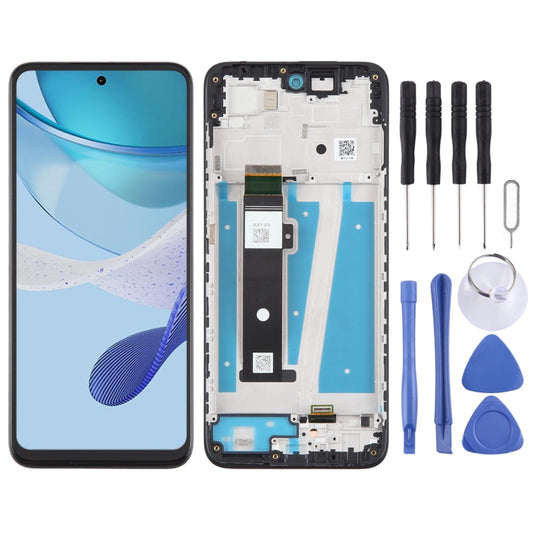 For Motorola Moto G 2023 Original LCD Screen Digitizer Full Assembly with Frame, For Motorola Moto G 2023