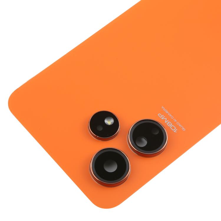 For Boost Celero 5G 2024 Glass Battery Back Cover, For Boost Celero 5G 2024 (Orange), For Boost Celero 5G 2024(Blue)