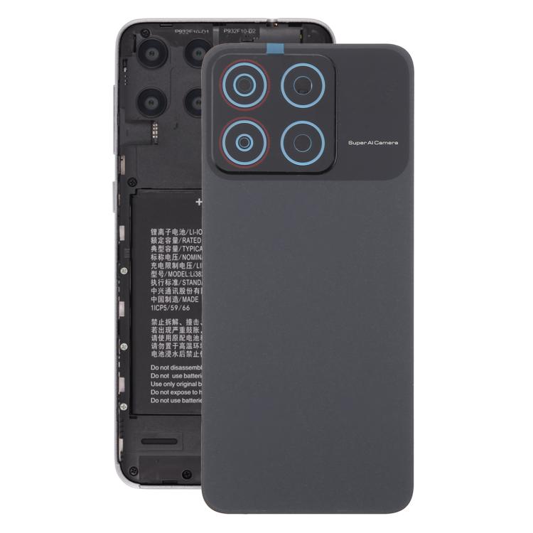 For ZTE Blade A35 Z2453 Back Cover with Camera Lens Cover, For ZTE Blade A35