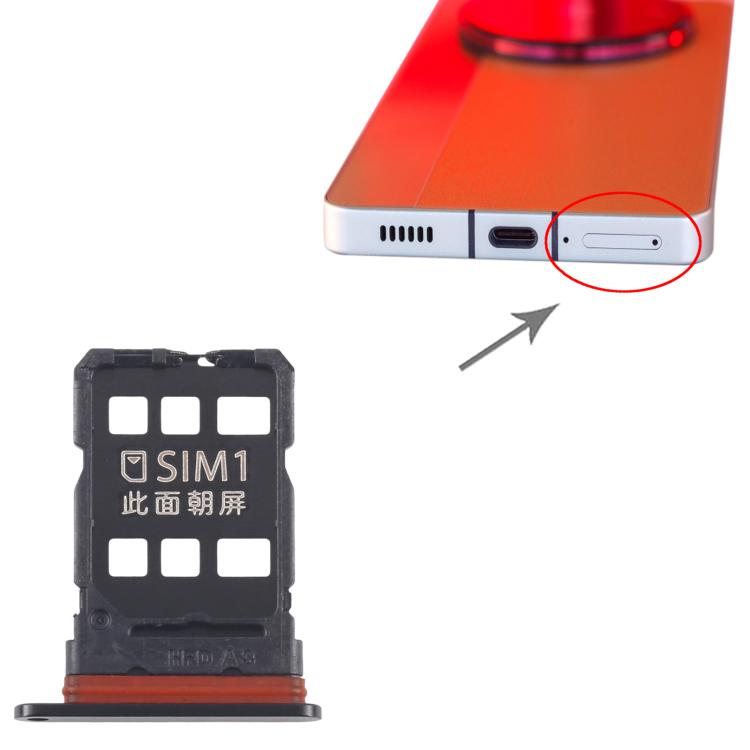 For ZTE nubia Z50S Pro NX713J SIM + SIM Card Tray, For ZTE nubia Z50S Pro