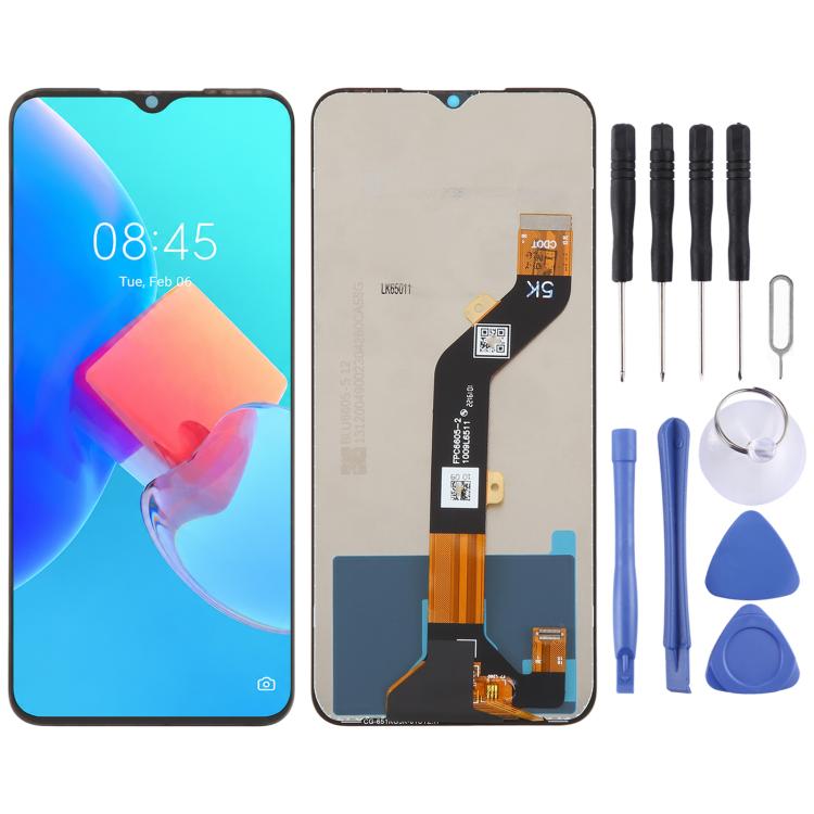 Pantalla LCD TFT para Tecno Spark 8C con digitalizador completo