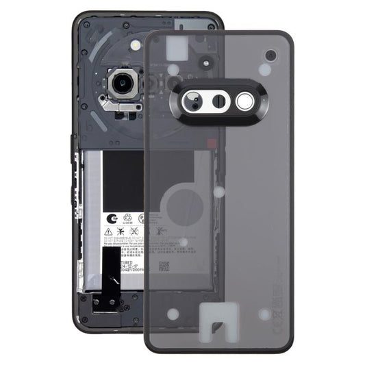 For Nothing Phone 3a A059 Glass Battery Back Cover with Camera Frame, For Nothing Phone 3a