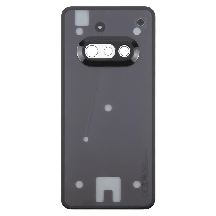 For Nothing Phone 3a A059 Glass Battery Back Cover with Camera Frame, For Nothing Phone 3a