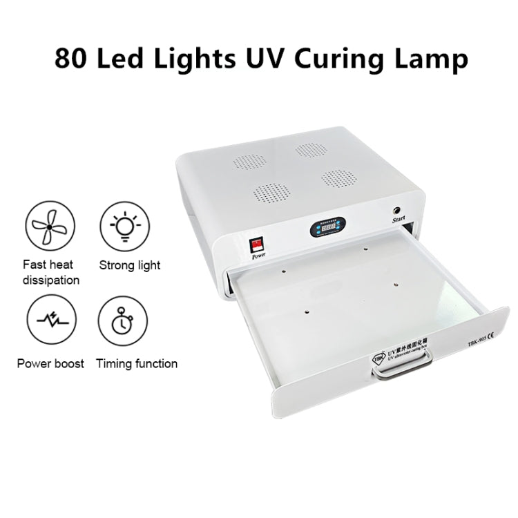 TBK-905 220V UV Curing Box Mobile Phone LCD Screen Glass OCA Curing Bonding, TBK-905