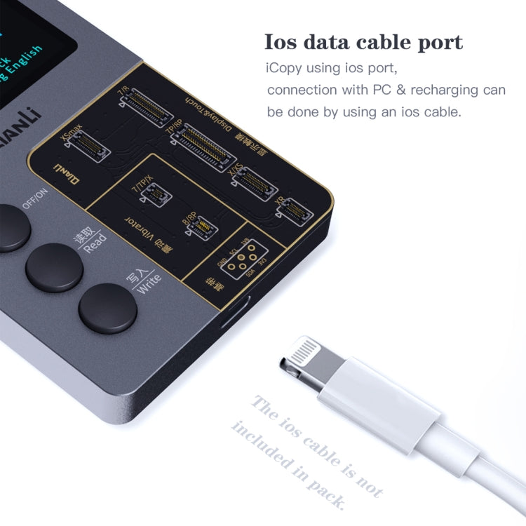 Qianli iCopy Plus 3 in 1 LCD Screen Original Color Repair Programmer For iPhone, 3 in 1 For iPhone 6-12 Series